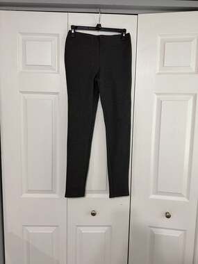 Lilly Pulitzer Pants Size XS Gray Pull-On Ankle Slit